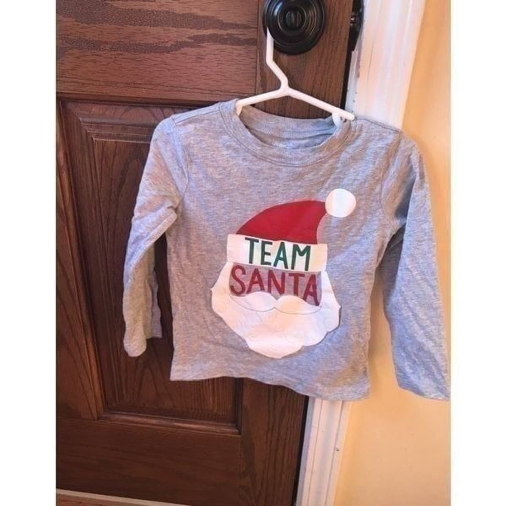 Santa Long Sleeve Shirt 3T